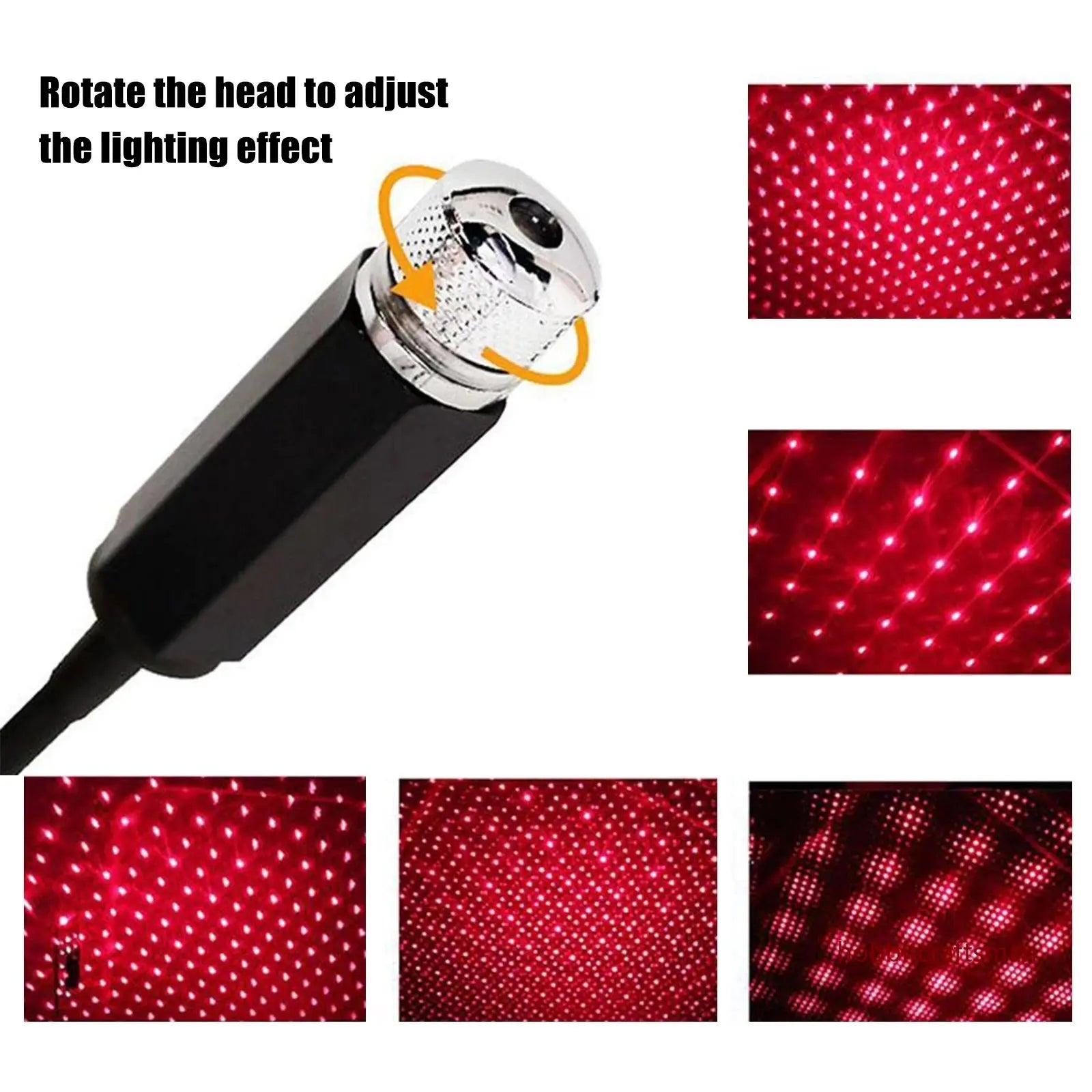 LED Car Star Projector – Transform Any Ride into a Galaxy on Wheels!