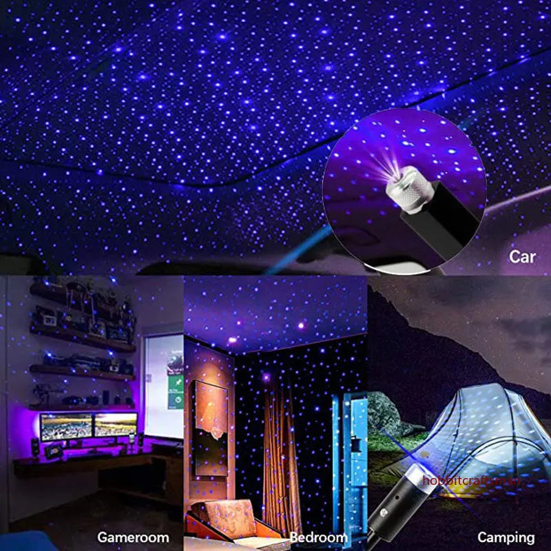 LED Car Star Projector – Transform Any Ride into a Galaxy on Wheels!
